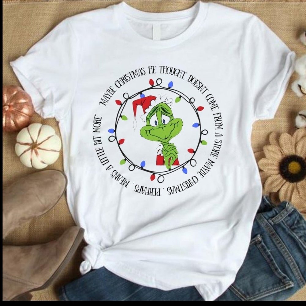 Christmas Grinch tshirt